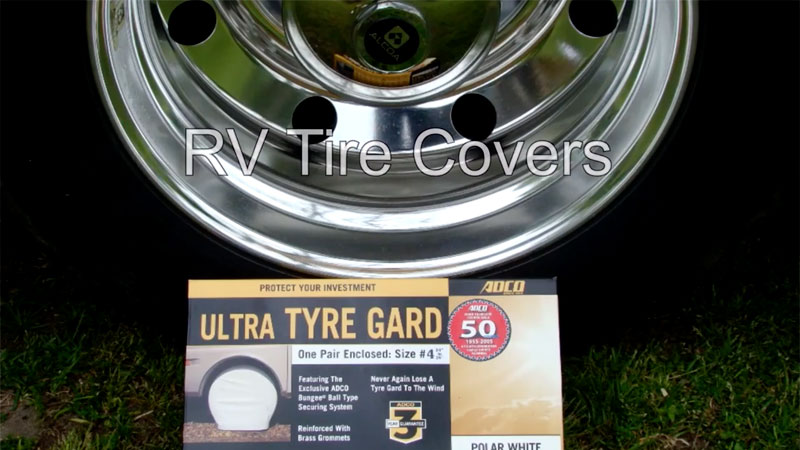 RV Tire Covers protect RV