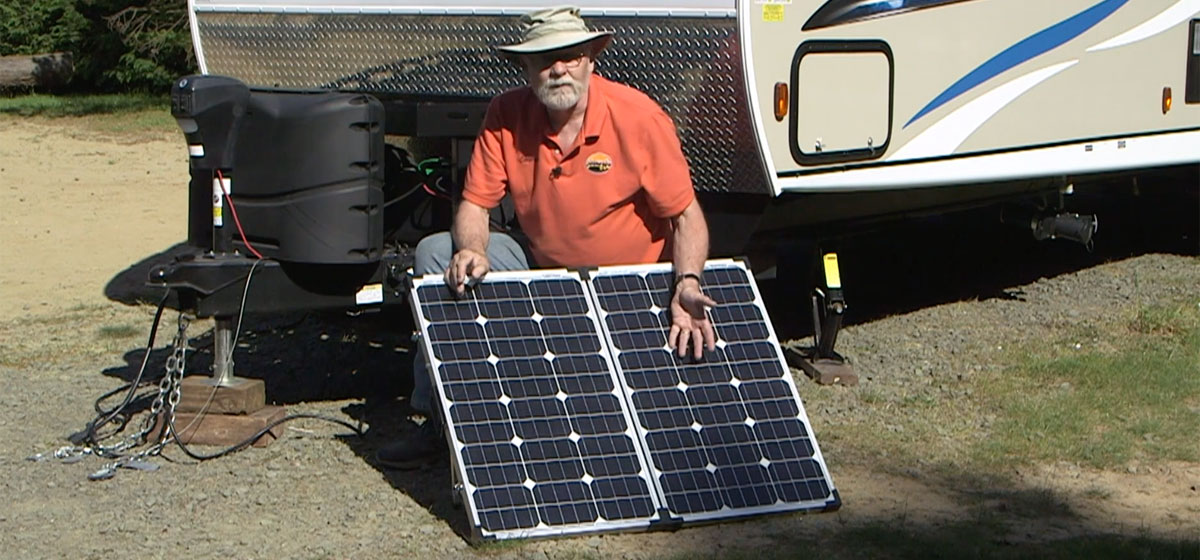Portable Solar Panels are Great for That Boost of Power Explained by Jeff Johnston How to